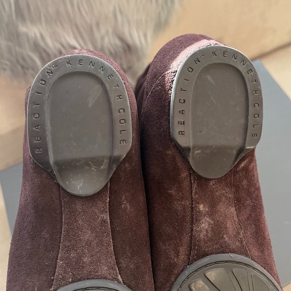 Kenneth Cole Reaction Brown Suede Boots - Picture 7 of 7